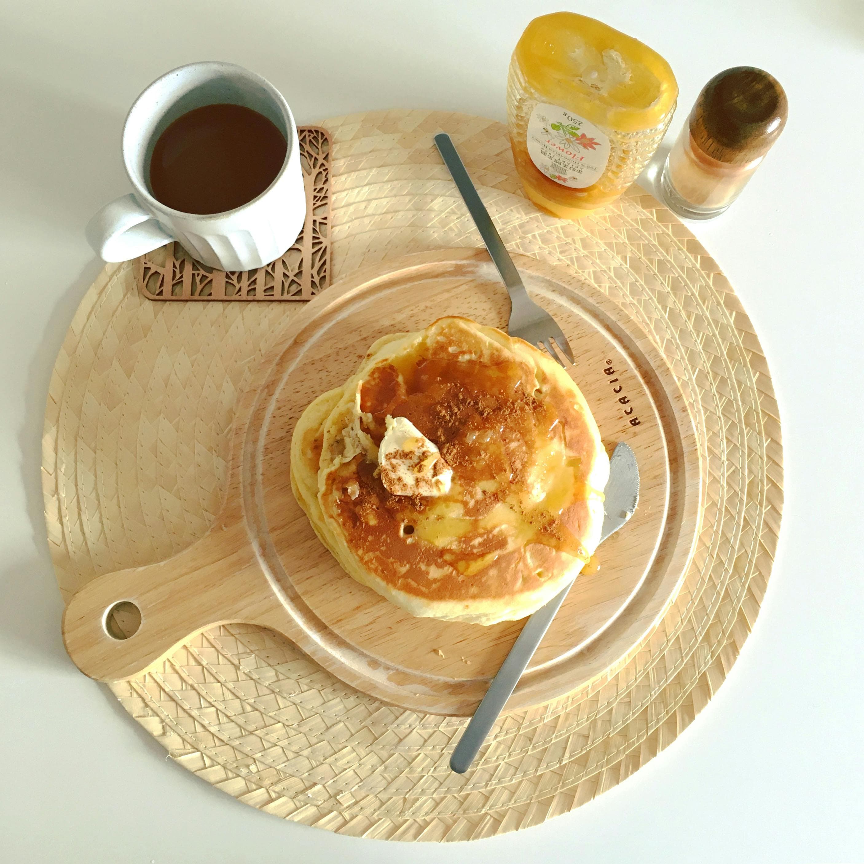 Pancake With Honey